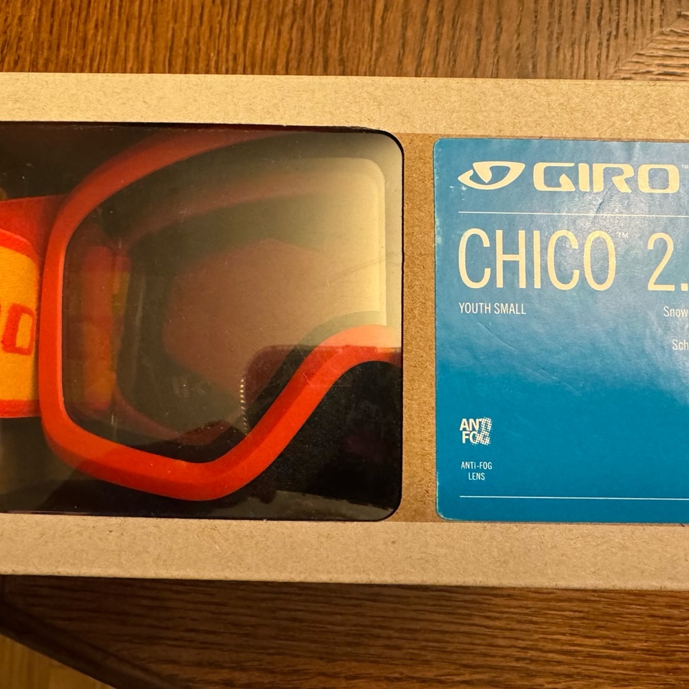 Giro Chico 2.0 Youth Goggles - Red Geo Camo